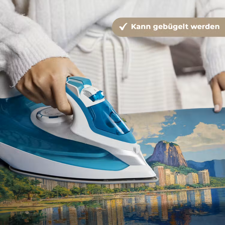 Berg - Skyline - Strand - Water Wandkleed katoen klein -tsfeer9_DE