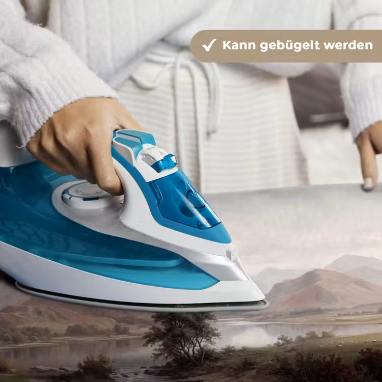 Berglandschap - Meer - Bergen - Vallei - Klassiek Wandkleed katoen klein -tsfeer9_DE