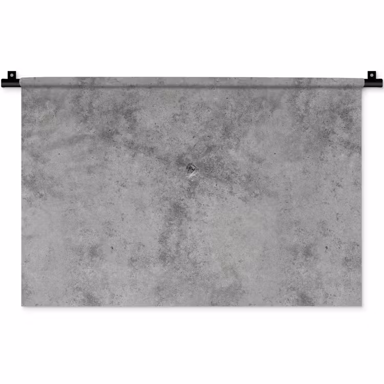 Beton - Grijs - Patronen Wandkleed katoen klein 269 -zz3d