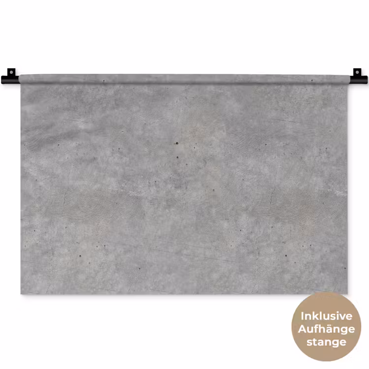 Beton - Patronen - Industrieel Wandkleed katoen klein 269 -t3d_DE