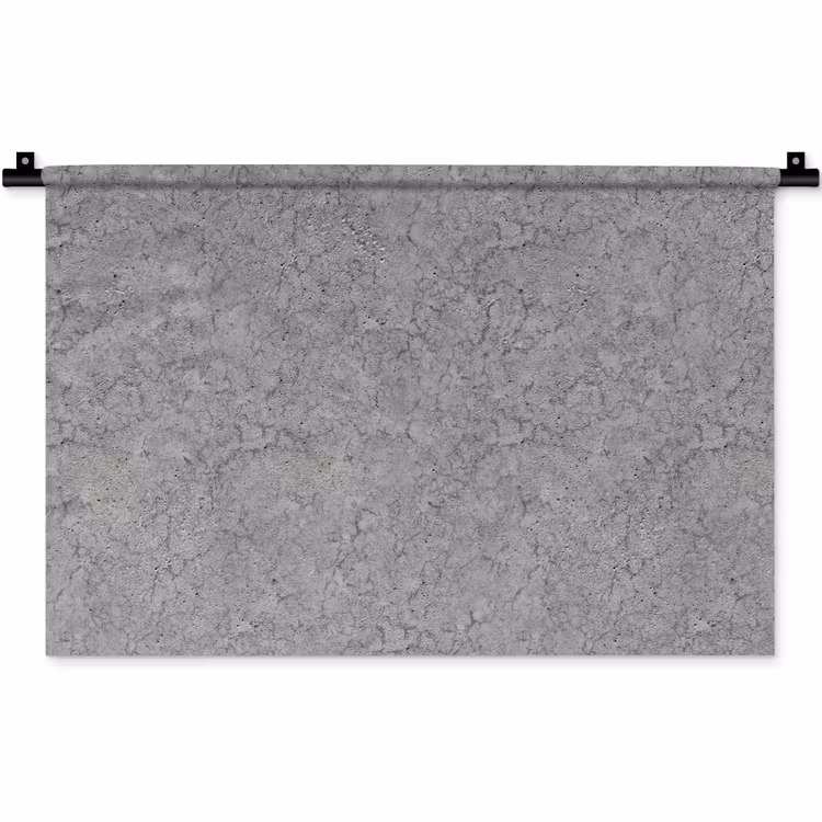 Beton - Muur - Patronen - Industrieel Wandkleed katoen klein 269 -zz3d