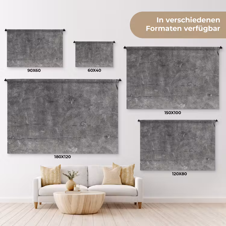 Beton - Muur - Cement Wandkleed katoen klein -tsfeer8_DE