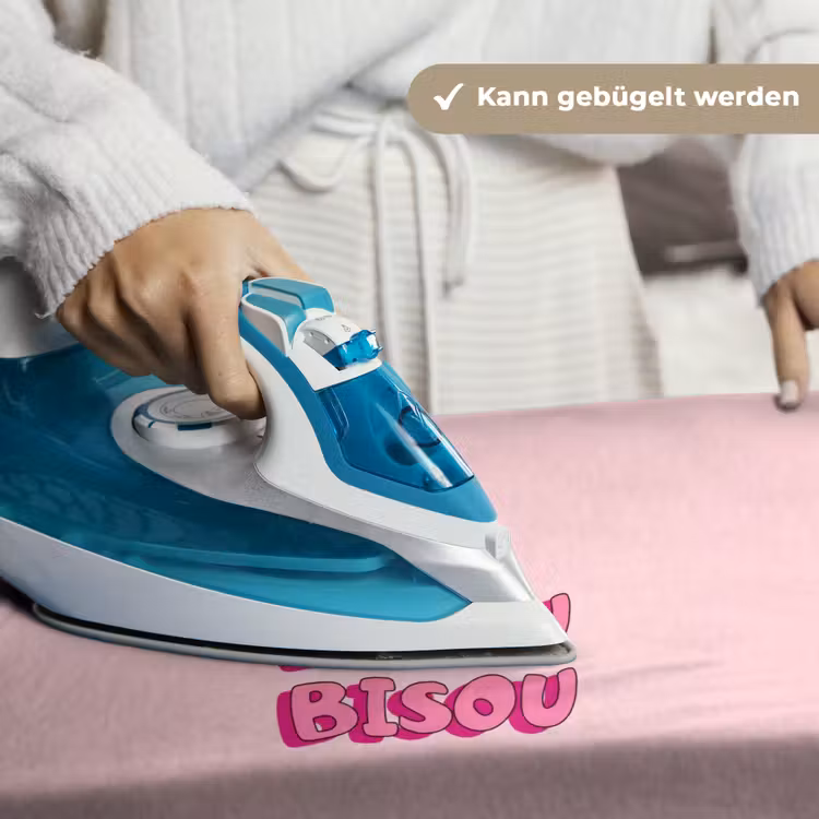 Bisou - Roze - Schaduw Wandkleed katoen klein -tsfeer9_DE