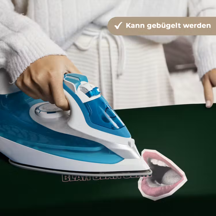 BLAH BLAH BLAH - Mond - Groen Wandkleed katoen klein -tsfeer9_DE
