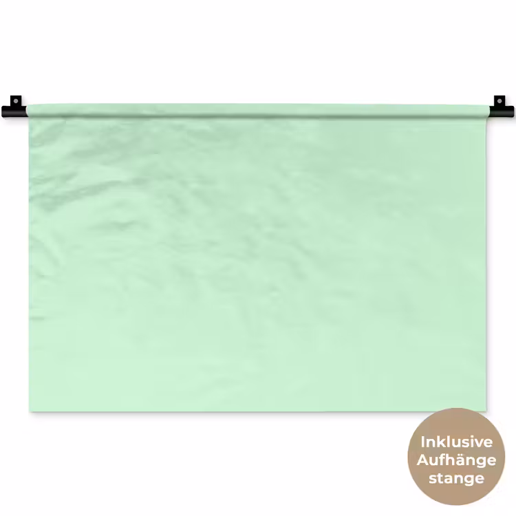 Pale - Mint - Groen Wandkleed katoen klein 269 -t3d_DE