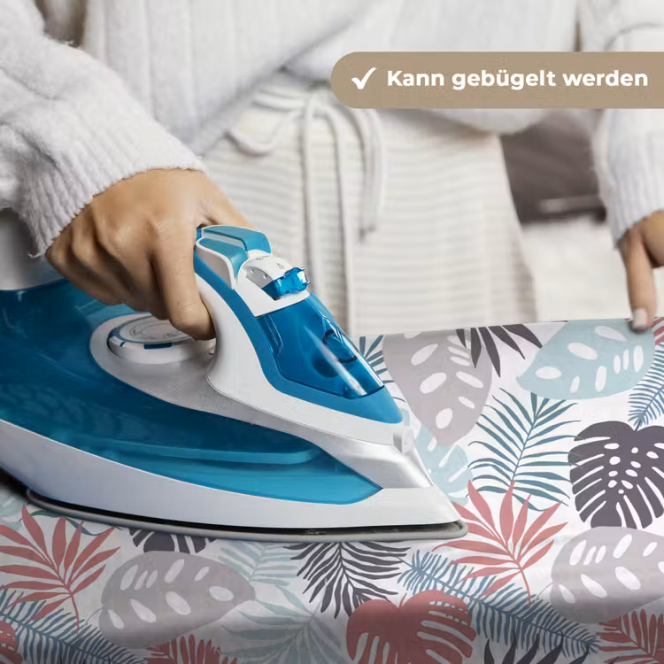 Bladeren - Jungle - Pastel - Tropisch Wandkleed katoen klein -tsfeer9_DE