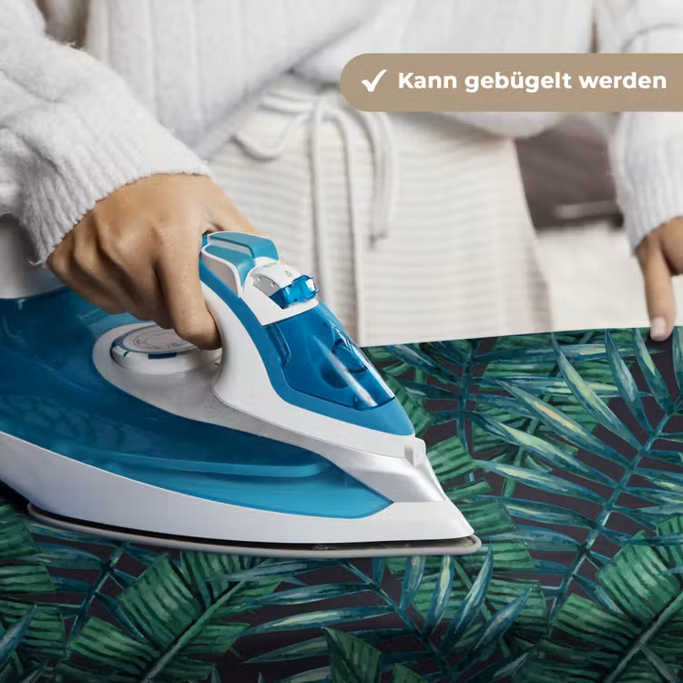 Bladeren - Jungle - Tropical Wandkleed katoen klein -tsfeer9_DE