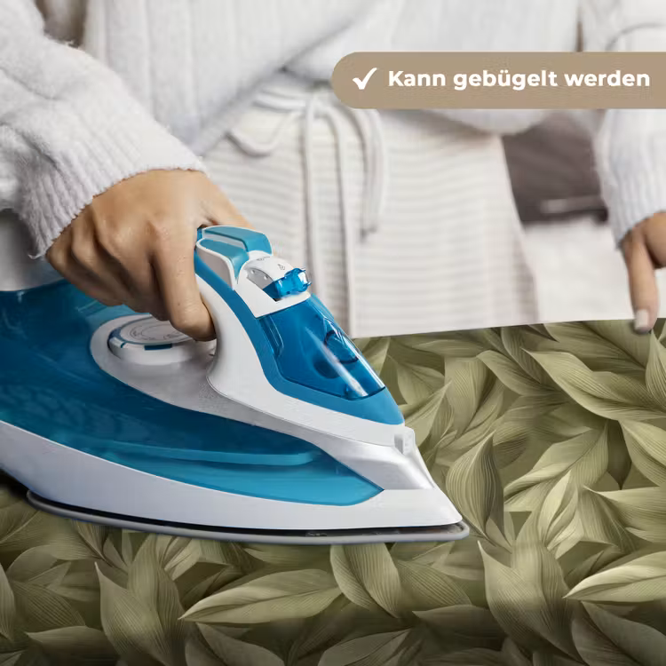 Bladeren - Modern - Groen Wandkleed katoen klein 269 -tsfeer9_DE