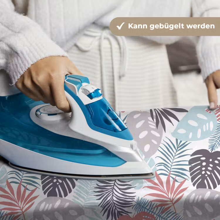 Bladeren - Tropical - Pastel - Jungle Wandkleed katoen klein -tsfeer9_DE