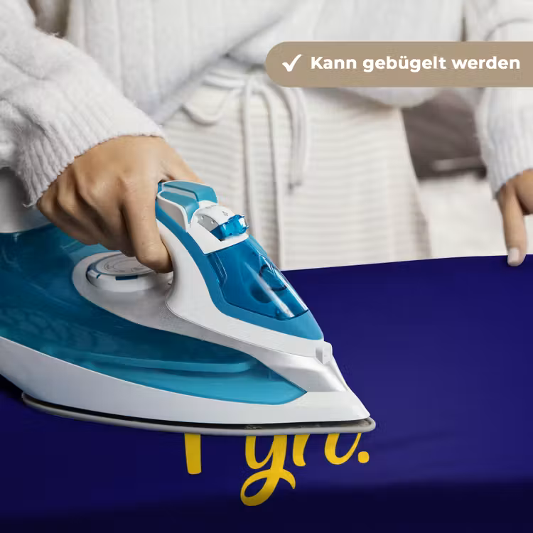 Blauw - Geel - Fijn Wandkleed katoen klein -tsfeer9_DE