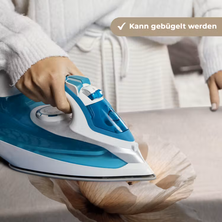 Bloem - Beige - Crème Wandkleed katoen klein -tsfeer9_DE