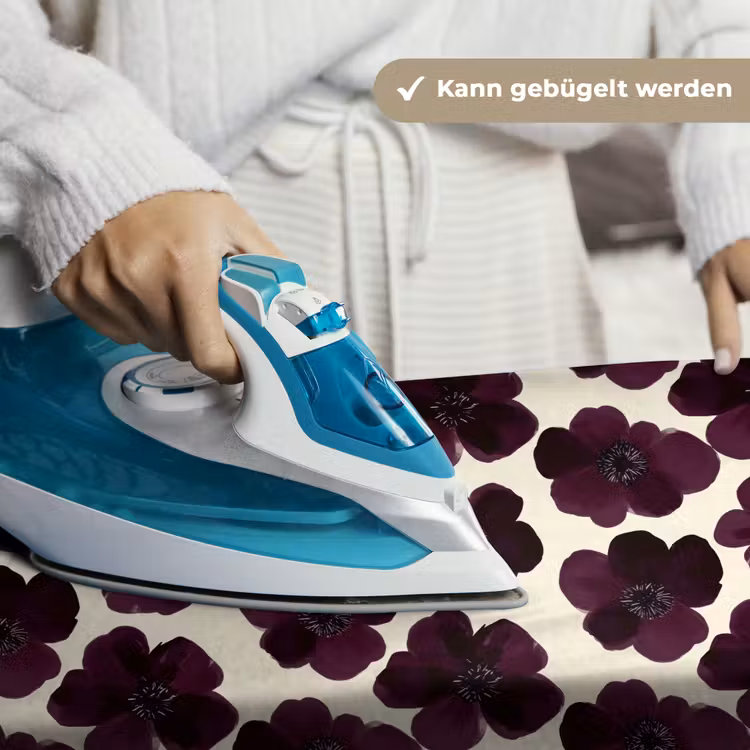 Bloemen - Aquarel - Paars Wandkleed katoen klein 269 -tsfeer9_DE