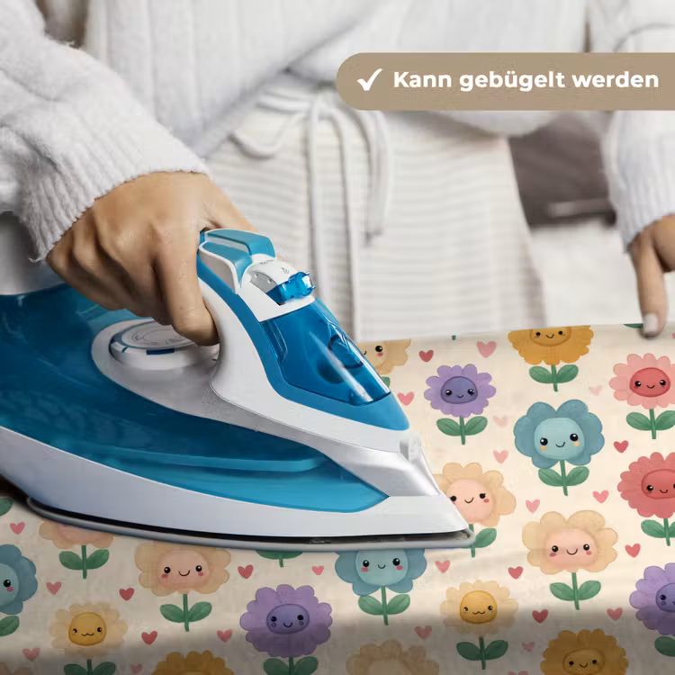 Bloemen - Hartjes - Kleurrijk Wandkleed katoen klein 269 -tsfeer9_DE