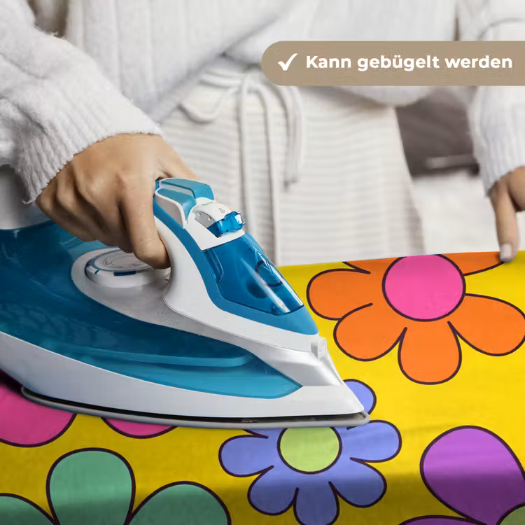 Bloemen - Illustratie - Kleurrijk Wandkleed katoen klein -tsfeer9_DE