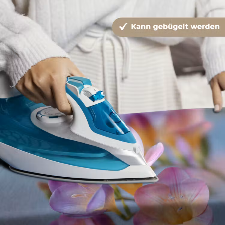 Bloemen - Paars - Overloop - Meeldraden Wandkleed katoen klein -tsfeer9_DE