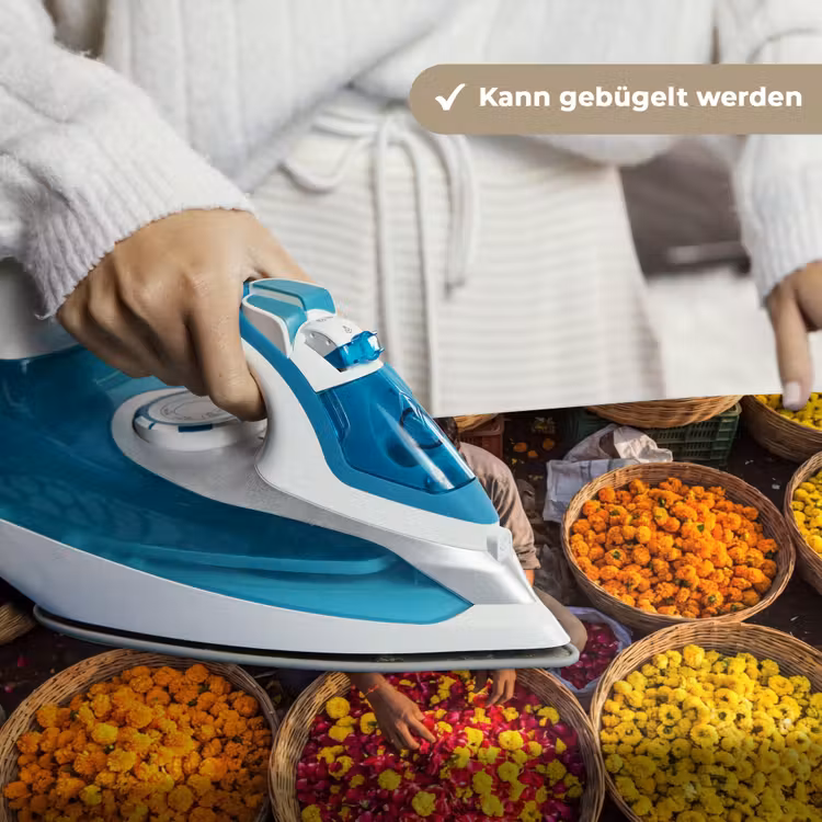 Wandteppich - Blumen – Markt – Bunt - Bloemen - Markt - Kleurrijk Wandkleed katoen klein