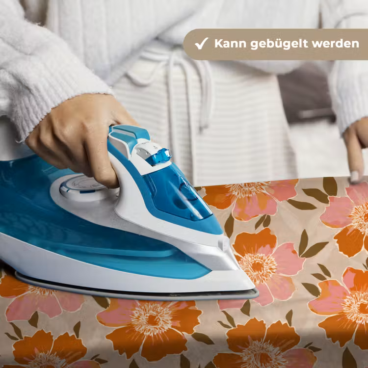 Bloemen - Motief - Retro Wandkleed katoen klein 269 -tsfeer9_DE