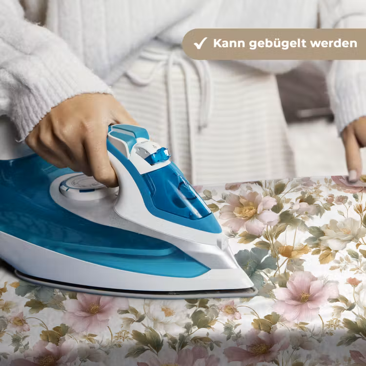 Bloemen - Patroon - Pastel Wandkleed katoen klein 269 -tsfeer9_DE