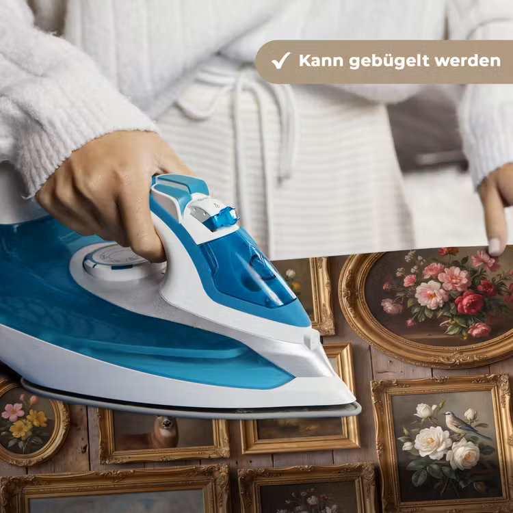Bloemen - Rozen - Klassiek - Vaas - Kleurrijk Wandkleed katoen klein -tsfeer9_DE