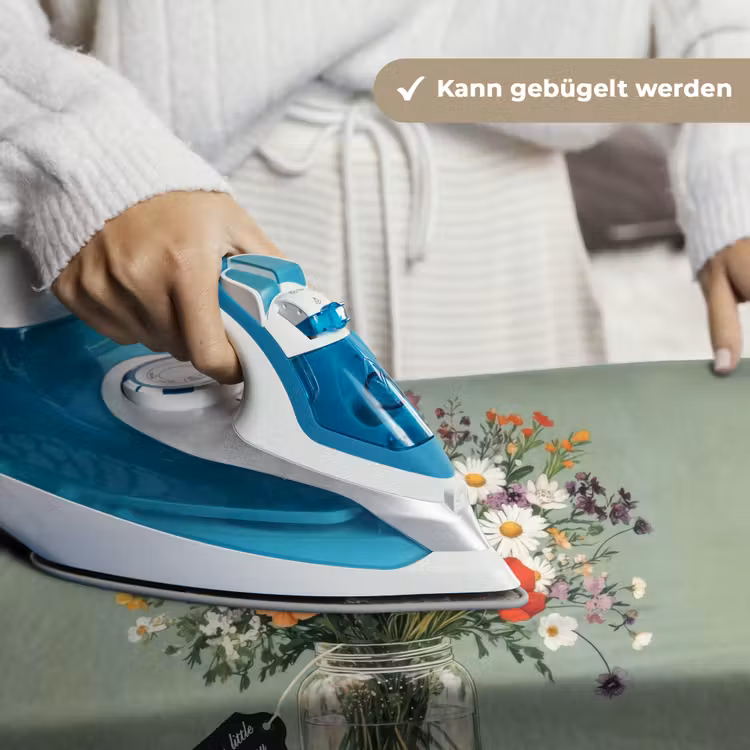 Bloemen - Vaas - Kaartje Wandkleed katoen klein -tsfeer9_DE
