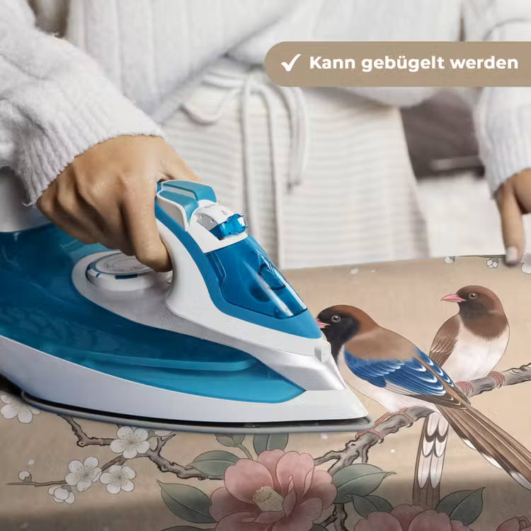 Bloemen - Vogels - Bloemen Wandkleed katoen klein -tsfeer9_DE