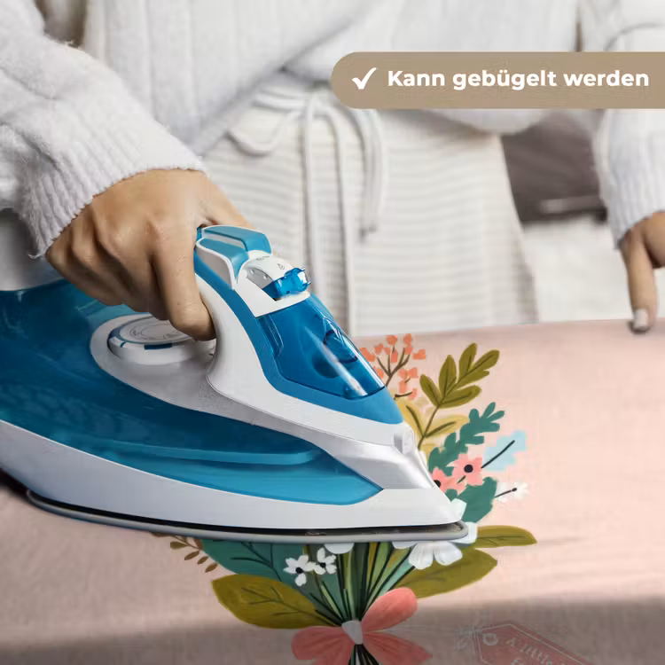 Boeket - Strikje - Kaartje - Quote Wandkleed katoen klein -tsfeer9_DE