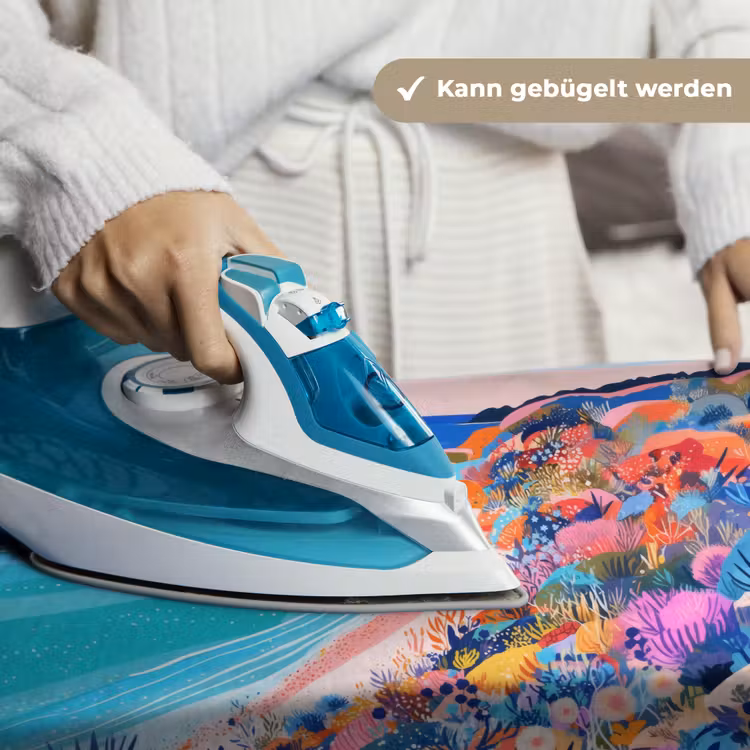 Bloemenweide - Zee - Zomers Wandkleed katoen klein -tsfeer9_DE