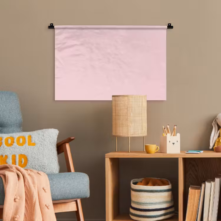 Blush - Pink - Roze Wandkleed katoen klein 269 -wsfeer4_kind