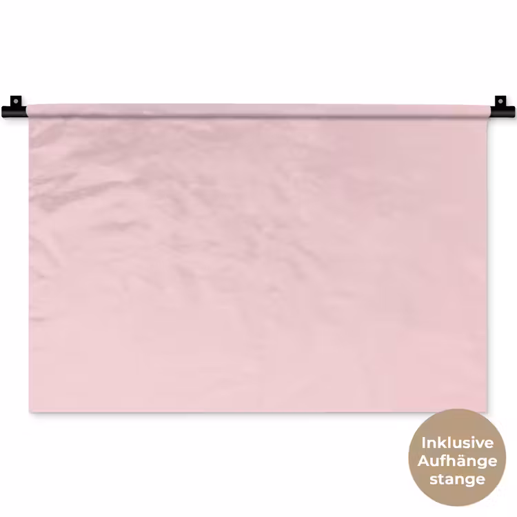 Blush - Pink - Roze Wandkleed katoen klein 269 -t3d_DE