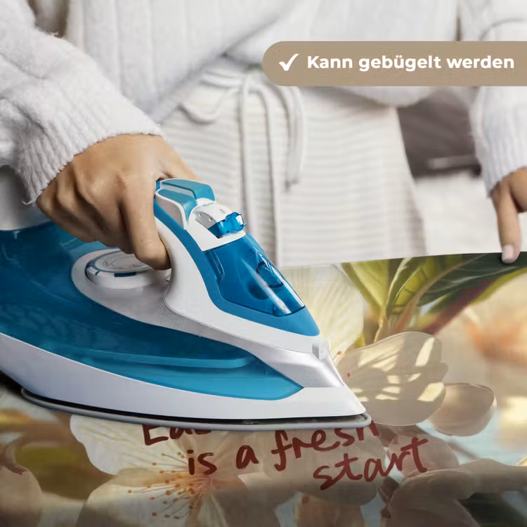 Bloesems - Zonlicht - Quote - Wit Wandkleed katoen klein -tsfeer9_DE