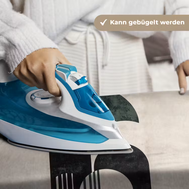 Bogen - Donkergroen - Lijnen Wandkleed katoen klein -tsfeer9_DE
