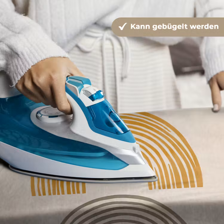 Bogen - Lijnen - Oranje - Minimalistisch Wandkleed katoen klein -tsfeer9_DE