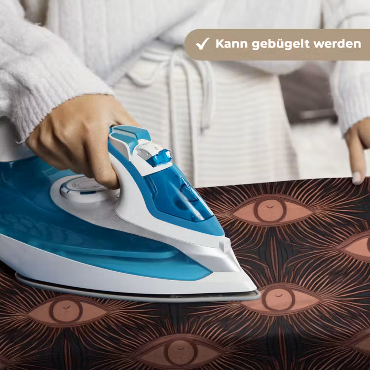 Boheems - Oog - Bruin Wandkleed katoen klein 269 -tsfeer9_DE
