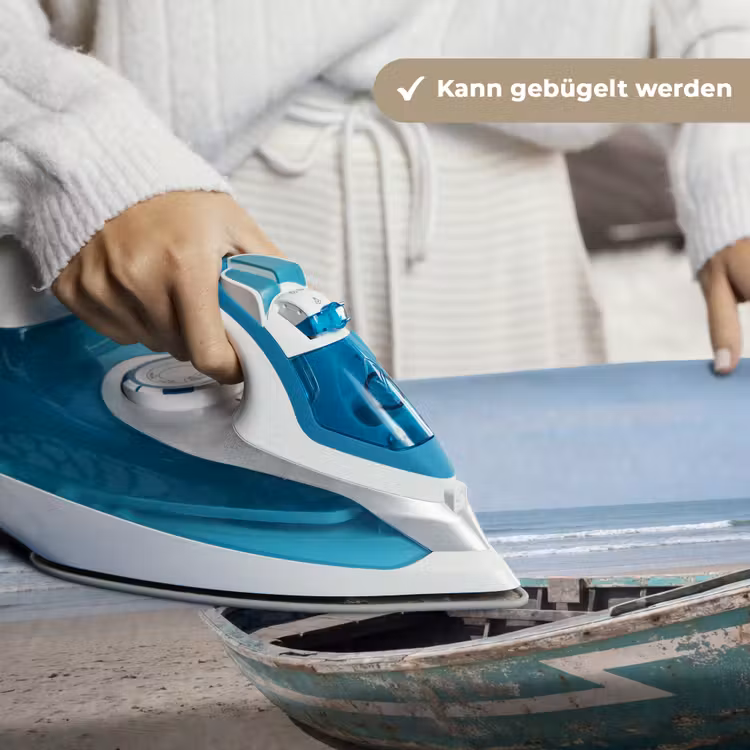 Boot - Zandstrand - Zee Wandkleed katoen klein -tsfeer9_DE