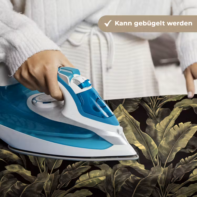 Botanisch - Bladeren - Groen Wandkleed katoen klein 269 -tsfeer9_DE