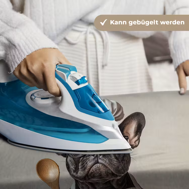 Bril - Hond - Kok Wandkleed katoen klein -tsfeer9_DE