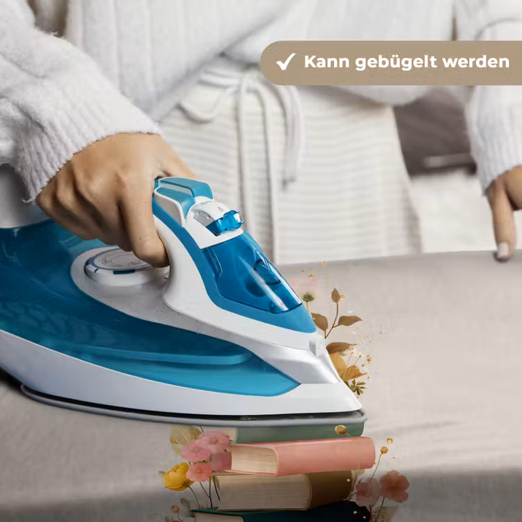 Boeken - Stapel - Bloemen - Kleurrijk Wandkleed katoen klein -tsfeer9_DE