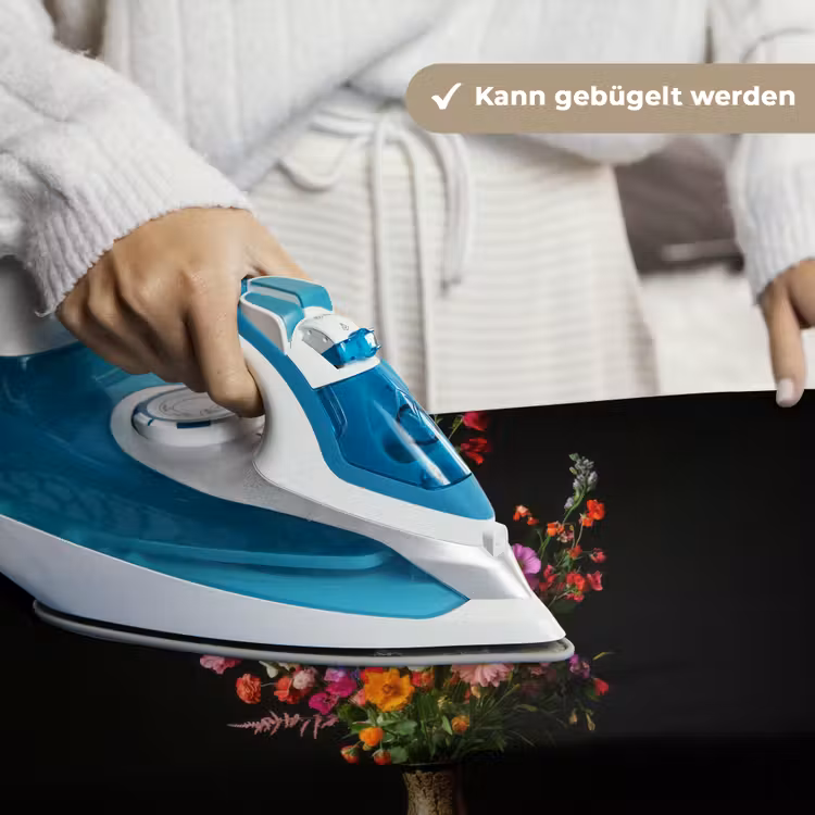 Kleurrijk - Boeket - Vaas - Goud Wandkleed katoen klein -tsfeer9_DE