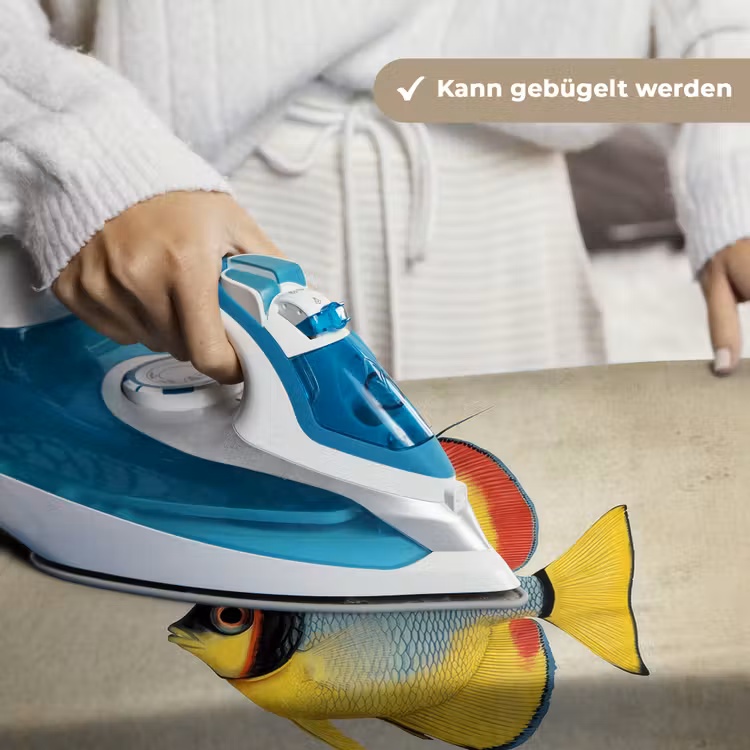 Kleurrijk - Vis - Schubben - Illustratie Wandkleed katoen klein -tsfeer9_DE