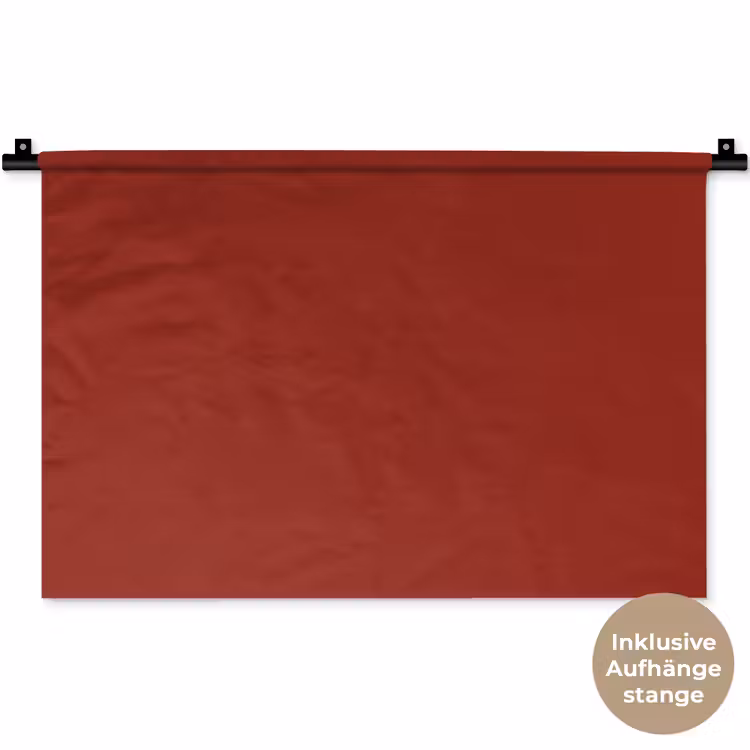 Burnt - Copper - Rood Wandkleed katoen klein 269 -t3d_DE