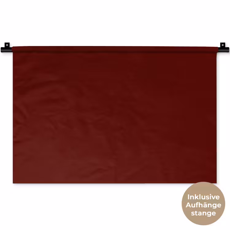 Burnt - Mahogany - Rood Wandkleed katoen klein 269 -t3d_DE