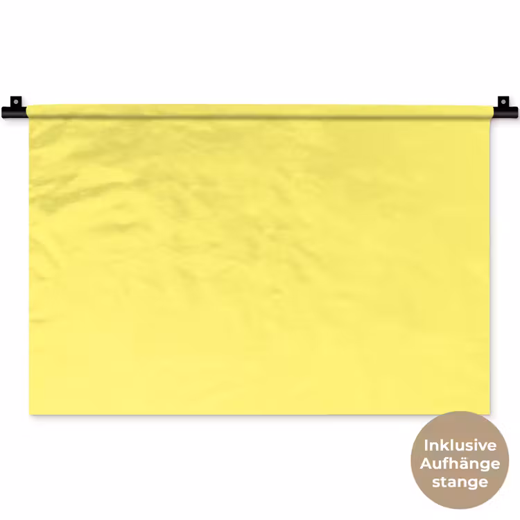 Buttery - Beige - Geel Wandkleed katoen klein 269 -t3d_DE