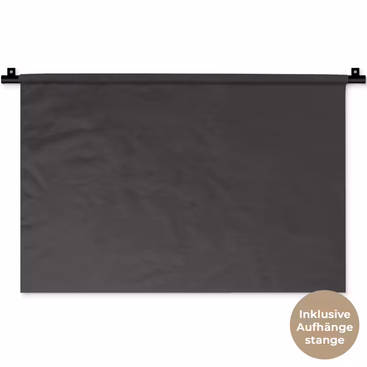 Charcoal - Grijs- Grey Wandkleed katoen klein 269 -t3d_DE