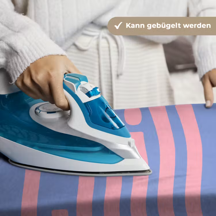 Chill - Roze - Blauw - Golvend Wandkleed katoen klein -tsfeer9_DE