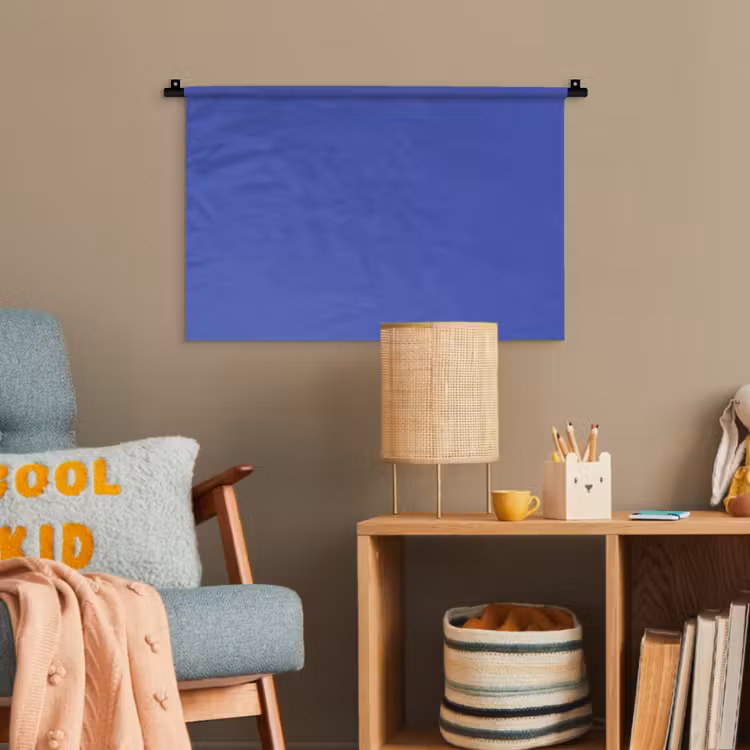 Chinese - Blue - Blauw Wandkleed katoen klein 269 -wsfeer4_kind