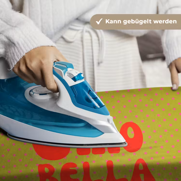 Ciao bella - Rood - Groen - Stippen Wandkleed katoen klein -tsfeer9_DE