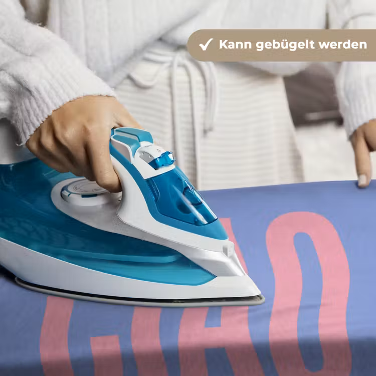 Ciao - Roze - Blauw - Golvend Wandkleed katoen klein -tsfeer9_DE
