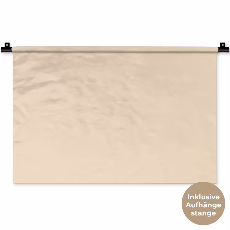 Cream - Nude - Neutraal Wandkleed katoen klein 269 -t3d_DE