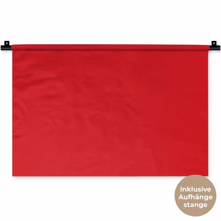 Crimson - Velvet - Rood Wandkleed katoen klein 269 -t3d_DE