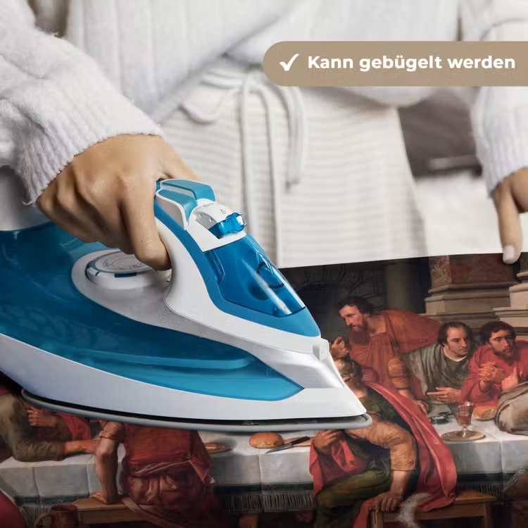 Het laatste avondmaal - Schilderij van Willem Key Wandkleed katoen klein -tsfeer9_DE